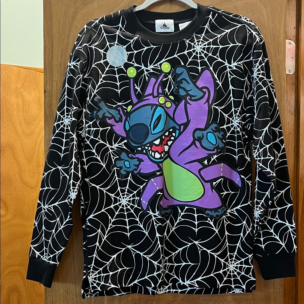 Disney Halloween stitch spirit jersey glow in the dark
